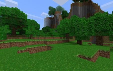 Представление текстур травы и деревьев в новой альфа-версии игры