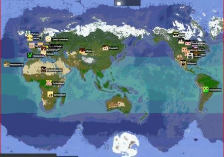 minecraft map earth download