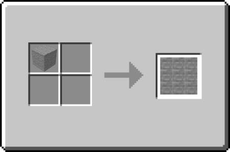 крафт сжатой каменной плиты