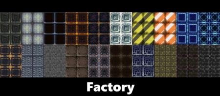 Представление фабричных блоков в игре