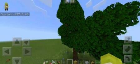Дерево с объёмными 3D-листьями