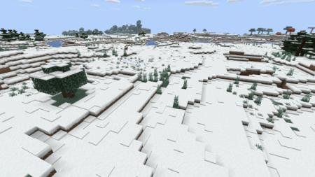 Скачать мод на Снег на Minecraft PE