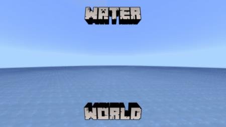 Плоский мир воды
