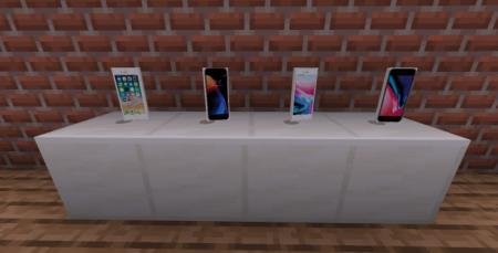 Представление главных экранов телефонов Айфон 8 во всех цветах