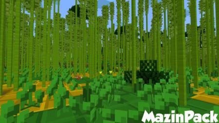 Бамбуковый лес в джунглях