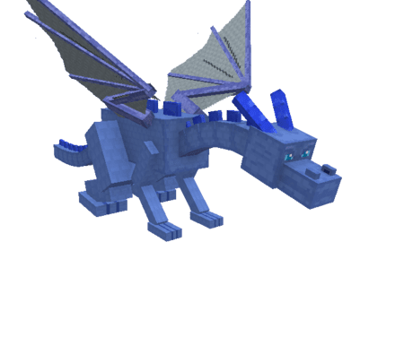 Голубой водный дракон