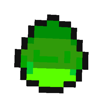 Зеленый энергетический кристалл