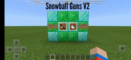 Представление дополнительного снежного оружия, добавленного во второй версии мода