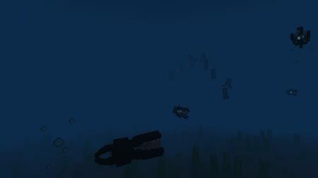 Несколько новых мобов - Трапдю в подводном мире Майнкрафт