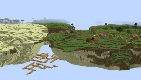 Снапшот Minecraft Java 20w21a с новыми мирами