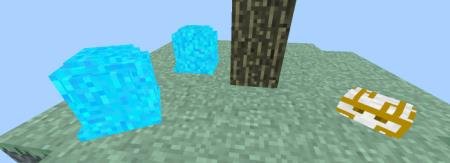 голубые блоки