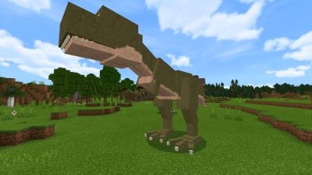 огромный динозавр