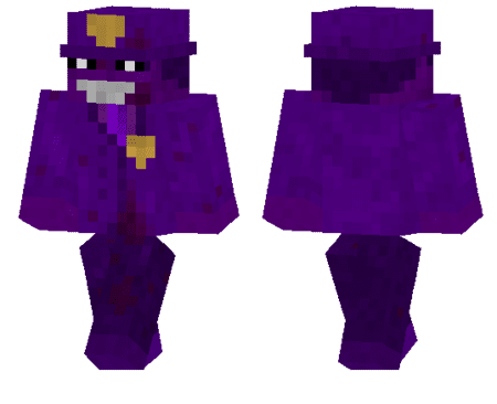 Скин Фиолетовый Человек