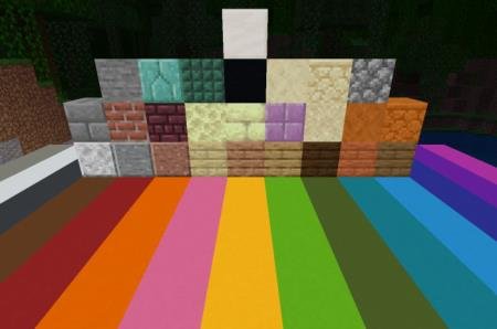 разнообразные блоки