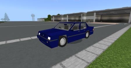 Синий цвет машниы Proton Saga 1985