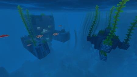 Подводная красота и расплывающиеся водоросли