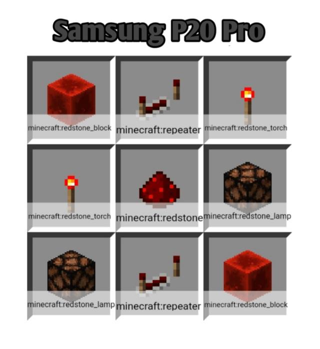 Рецепт крафта Samsung P20 Pro
