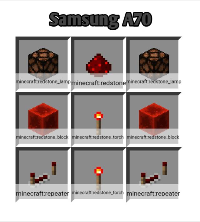 Рецепт крафта смартфона Samsung A70