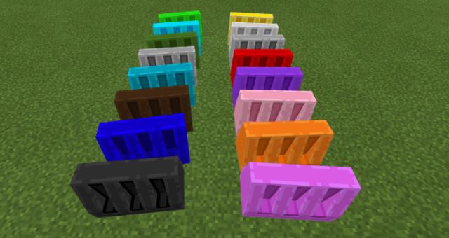 Дорожные барьерные блоки, доступные в 16 цветах