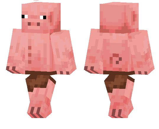 Скин Свинья-Человек
