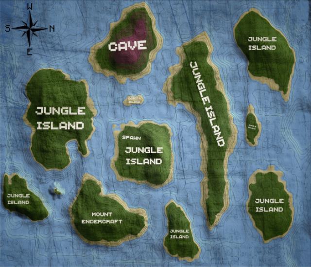 Карта на выживание на летающем острове