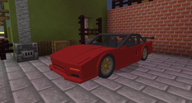 Красный цвет автомобиля