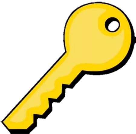 Желтый ключ