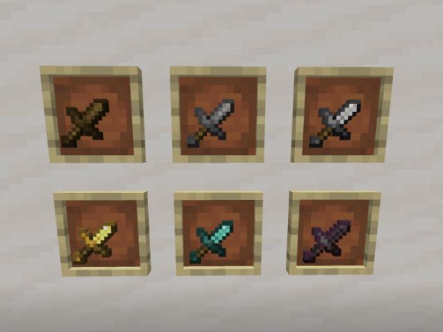 Шесть видов укороченных мечей