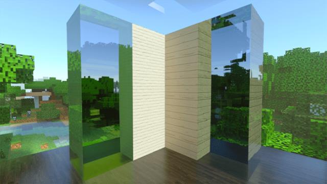 Невероятно детализированные блоки и стекло