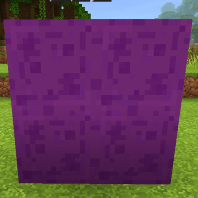 Блоки фиолетовой слизи