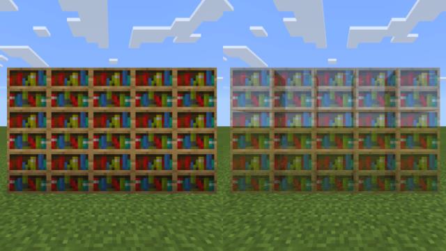 Сравнение обычных блоков и блоков-иллюзий