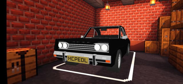 Скриншот черного Ford Capri MK 1