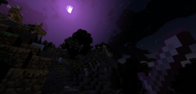Фиолетовый оттенок ночи