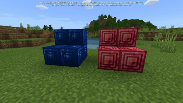 Рубиновые и сапфировые блоки