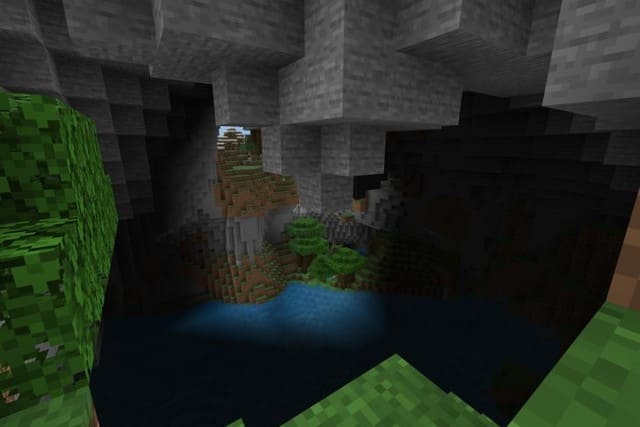 Дыра в пещере