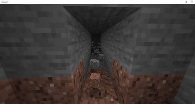 Большой коридор в пещере