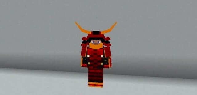 Samurai Red Dragon Armor