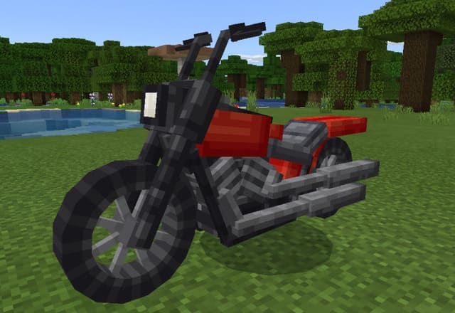 Мотоцикл в игре
