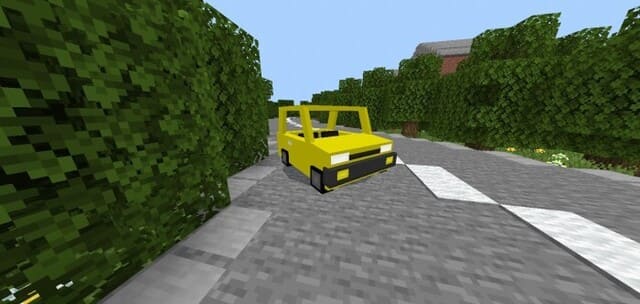 Желтый цвет автомобиля