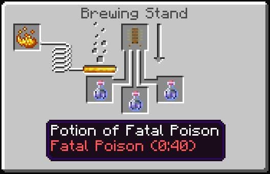 Making a Potion of Deadly Poison