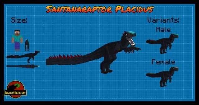 Santanaraptor placid