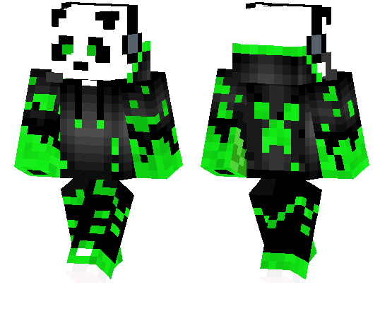Скин Зеленый Панда