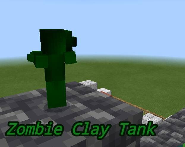 Глиняный зомби-танк