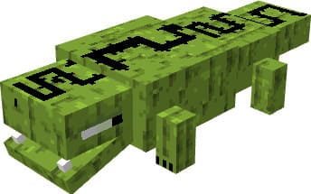 Зеленая рептилия