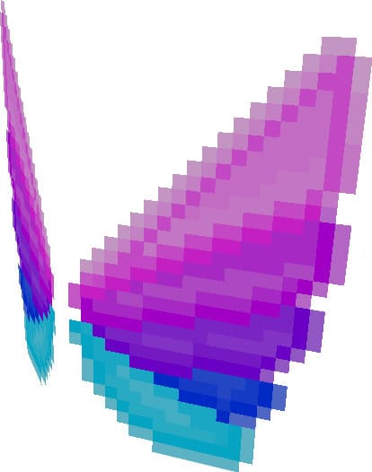 Пурпурно-синие элитры в виде крыльев феи