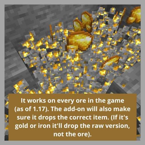 Разрушение золотой руды
