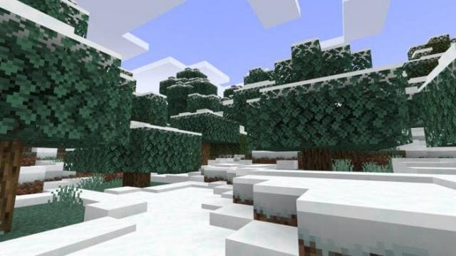 Морозный лес