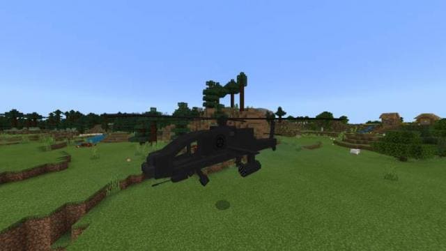 Вертолет в полете