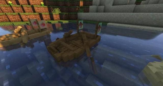 Лодка в воде