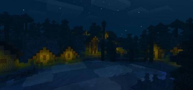 Ночь в деревне